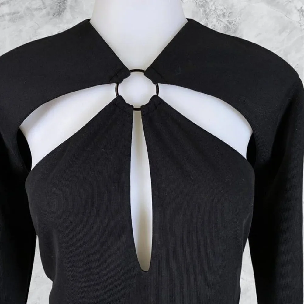 h:ours Nikita Bodysuit - Black - Picture 6 of 8